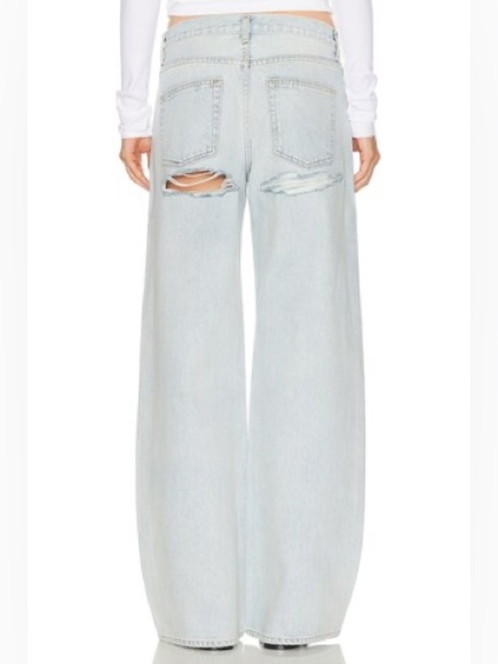 GRLFRND Rory Short Rise Baggy - Picture 2 of 16